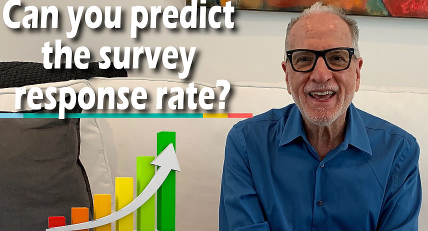 3. Can you predict the survey response rate